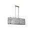 Searchlight Hanglamp Bijou 8L - Brons/Champagne