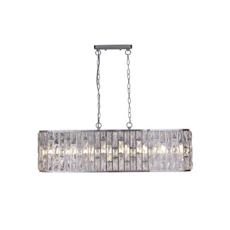 Searchlight Hanglamp Bijou 8L - Chroom/Helder