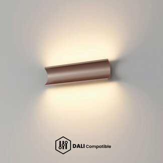 Artdelight DALI Wandlamp Malibu 2L - Donker Brons