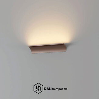 Artdelight DALI Wandlamp Malibu 1L - Donker Brons