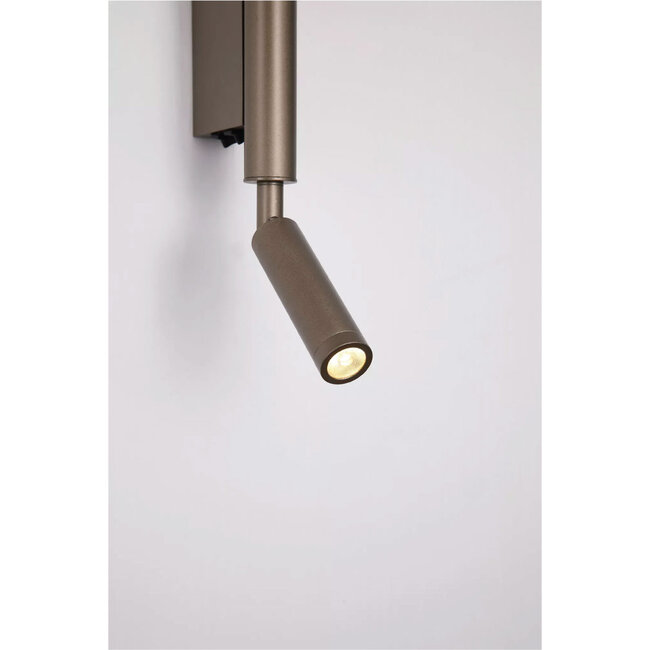 Searchlight Wandlamp Architect - Latte/Bruin