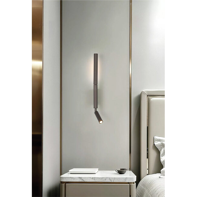 Searchlight Wandlamp Architect - Latte/Bruin