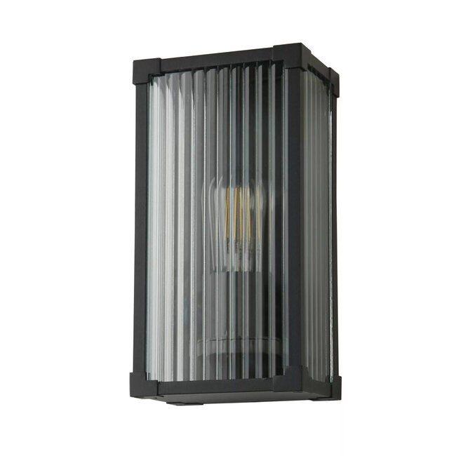 Searchlight Wandlamp Cincinnati - Zwart