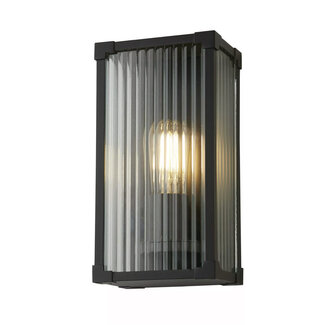 Searchlight Wandlamp Cincinnati - Zwart