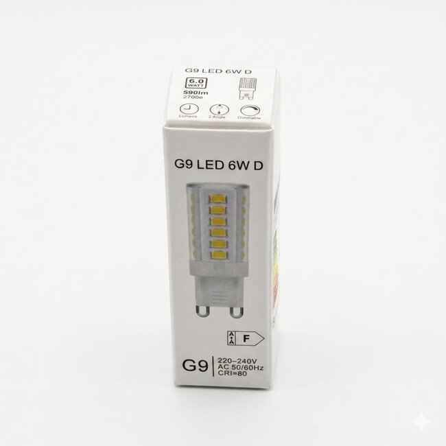 Artdelight G9 LED 6W 2700K 590lm - Dimbaar