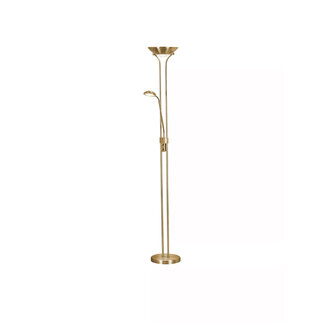 Searchlight Vloerlamp Mother & Child - Mat Messing