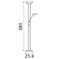 Searchlight Vloerlamp Mother & Child - Chroom