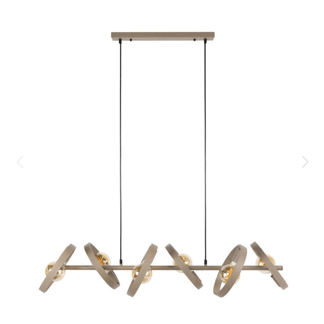 HELDR! Industriële Hanglamp Multo 6L - Beige