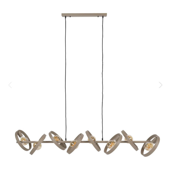 HELDR! Industriële Hanglamp Multo 8L - Beige