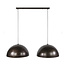 HELDR! Hanglamp Ciamo 2L - Urban Bruin