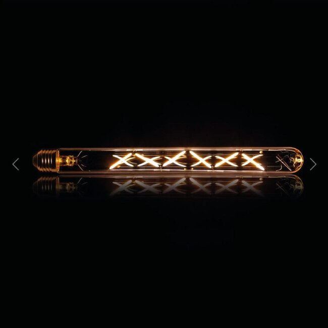 HELDR! E27 Led Filament Buis 300mm Amber 4W 2100K 280lm - Dimbaar