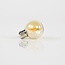 HELDR! E27 Led Filament Globe 60mm Amber 6W 2100K 450lm - Dimbaar