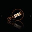 HELDR! E27 Led Filament Globe 95mm Amber 6W 2100K 450lm - Dimbaar
