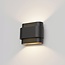 Artdelight Wandlamp Metz - Zwart