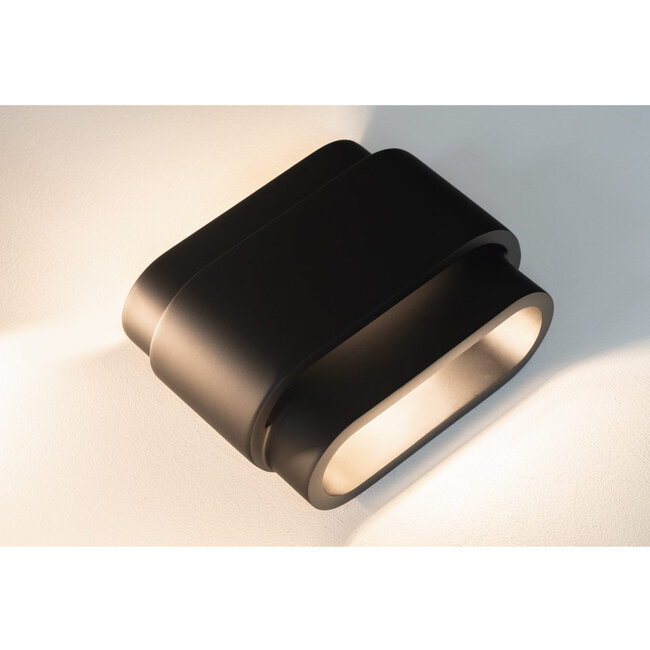 Artdelight Wandlamp Metz - Zwart