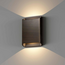 Artdelight Wandlamp Diaz L - Donker Antiek Brons