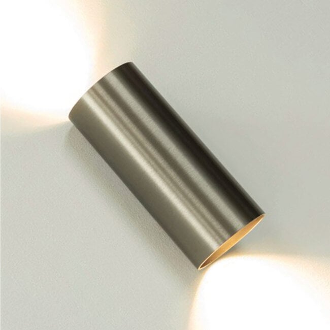 Artdelight Wandlamp Roulo 2 - Gun Metal