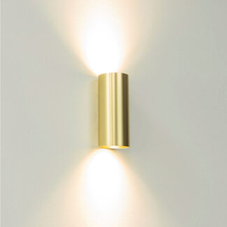 Artdelight Wandlamp Roulo 2 - Goud