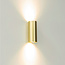 Artdelight Wandlamp Roulo 2 - Goud