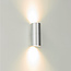 Artdelight Wandlamp Roulo 2 - Aluminium