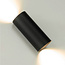 Artdelight Wandlamp Roulo 2 - Zwart