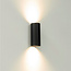 Artdelight Wandlamp Roulo 2 - Zwart