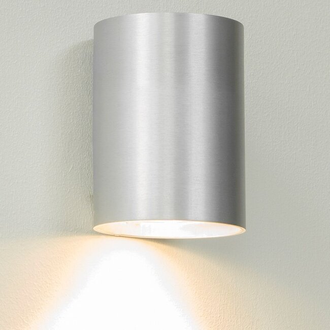 Artdelight Wandlamp Roulo 1 - Aluminium