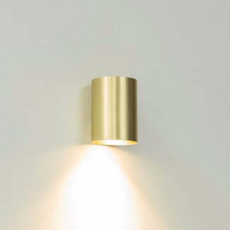 Artdelight Wandlamp Roulo 1 - Goud