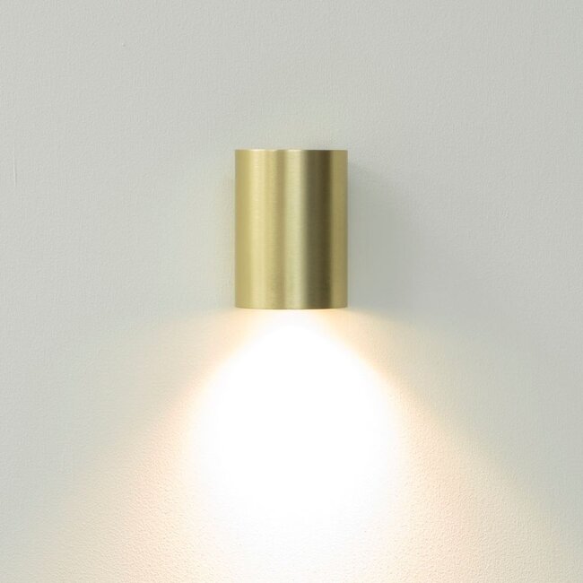 Artdelight Wandlamp Roulo 1 - Goud