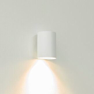 Artdelight Wandlamp Roulo 1 - Wit