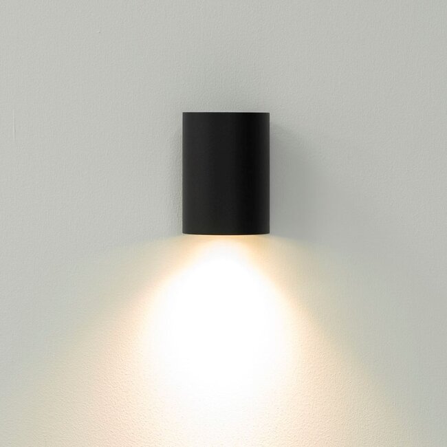 Artdelight Wandlamp Roulo 1 - Zwart