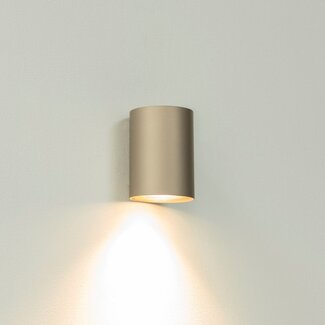 Artdelight Wandlamp Roulo 1 - Champagne