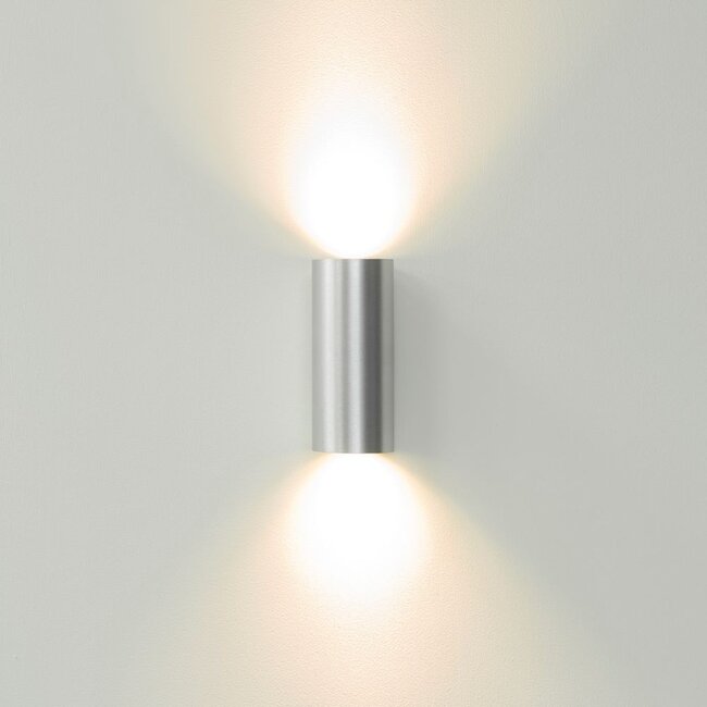 Artdelight Wandlamp Roulo 2 - Aluminium