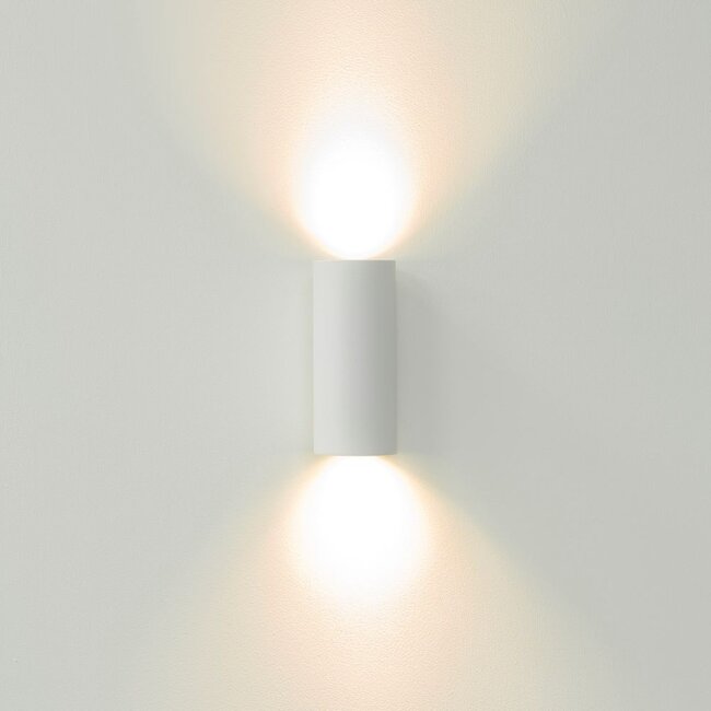 Artdelight Wandlamp Roulo 2 - Wit