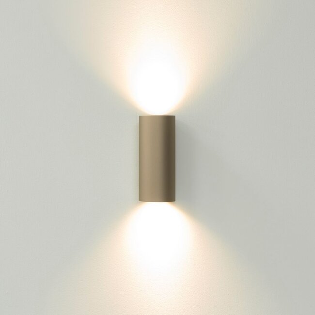 Artdelight Wandlamp Roulo 2 - Champagne