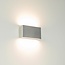 Artdelight Wandlamp Box 2L - Aluminium