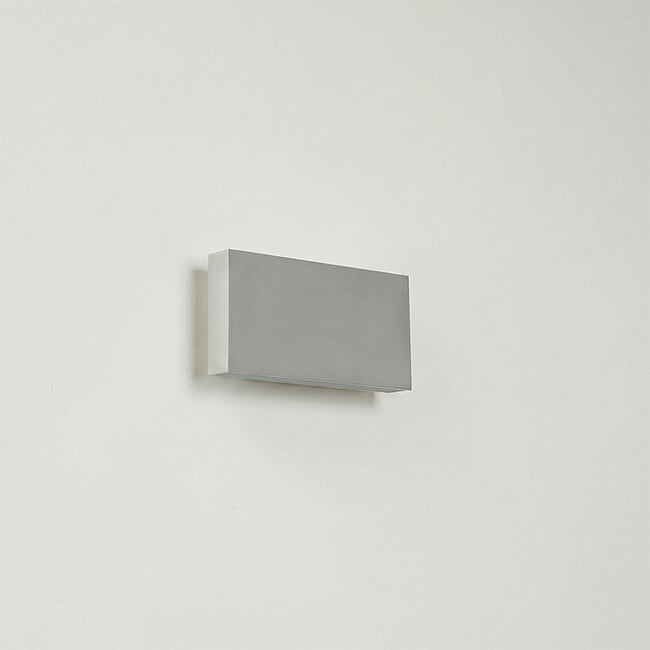 Artdelight Wandlamp Box 2L - Aluminium