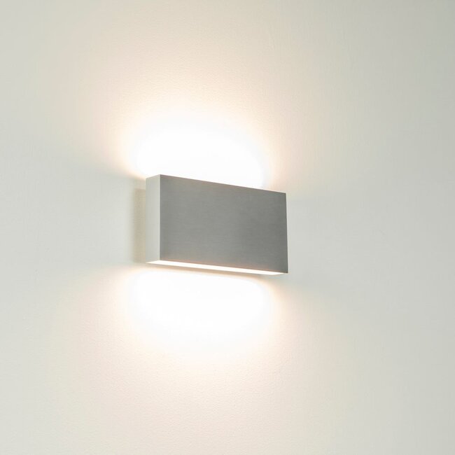 Artdelight DALI Wandlamp Box 2L - Aluminium