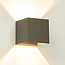 Artdelight Wandlamp Gymm - Gun Metal