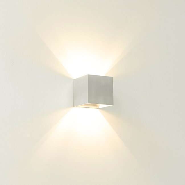 Artdelight Wandlamp Gymm - Aluminium