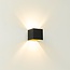 Artdelight Wandlamp Gymm - Zwart/Goud