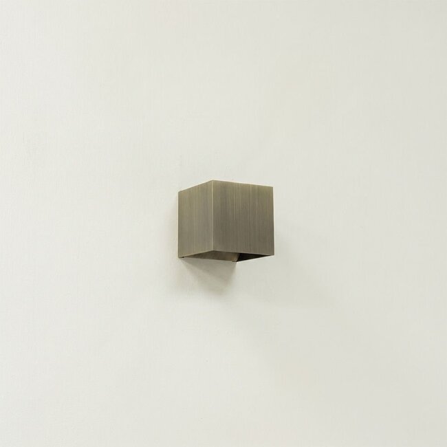 Artdelight Wandlamp Gymm - Antiek Brons