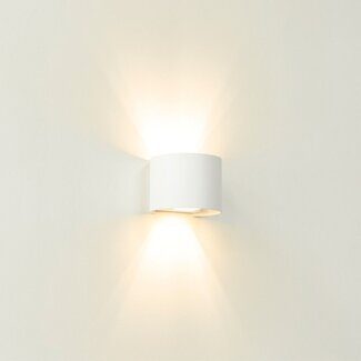 Artdelight Wandlamp Gyro - Wit