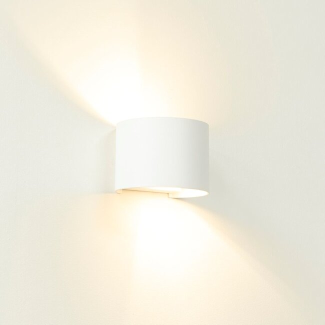 Artdelight Wandlamp Gyro - Wit