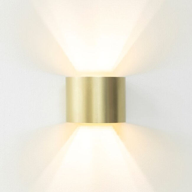 Artdelight Wandlamp Gyro - Goud