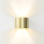 Artdelight Wandlamp Gyro - Goud