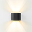 Artdelight Wandlamp Gyro - Zwart/Goud