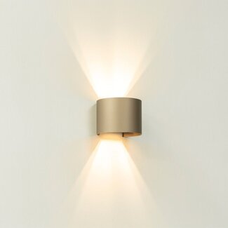 Artdelight Wandlamp Gyro - Champagne