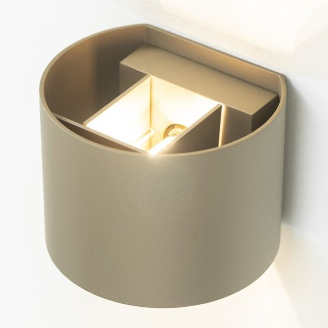 Artdelight Wandlamp Gyro - Champagne