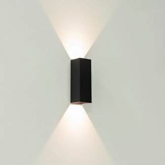 Artdelight Wandlamp Vegas 150 - Zwart